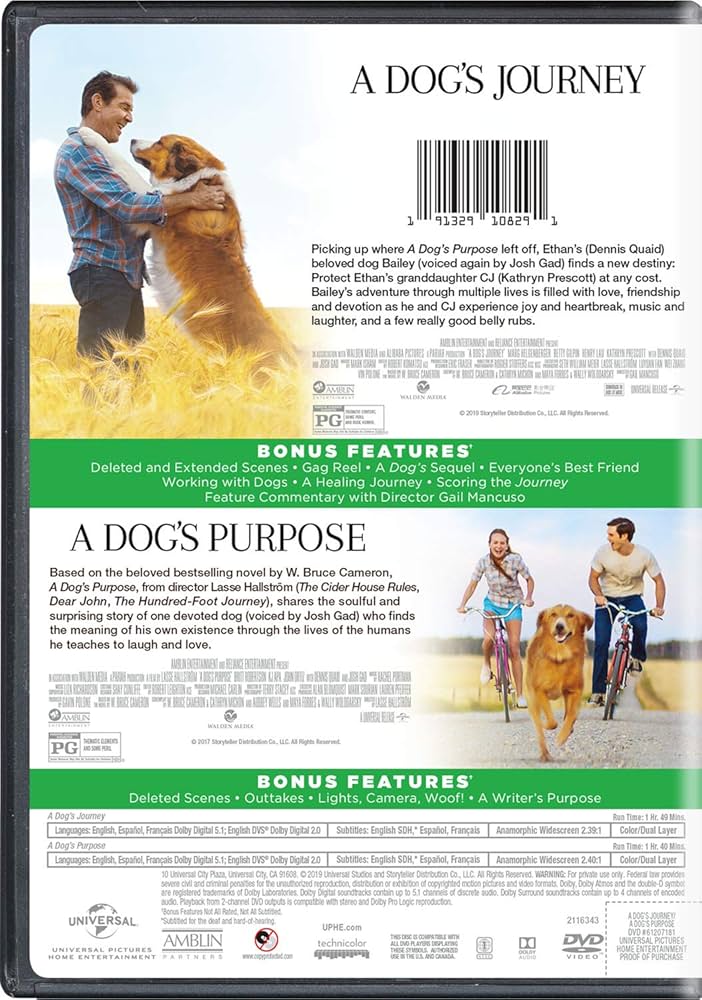 その他 A Dog&#39;s Journey / A Dog&#39;s Purpose [DVD] 816oV1pFRqL._UF350,350_QL50_.jpg